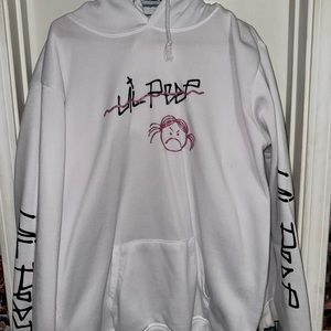 Lil peep hoodie; womens